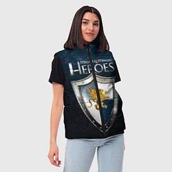 Женский жилет Heroes of Might and Magic, цвет: 3D-красный — фото 2
