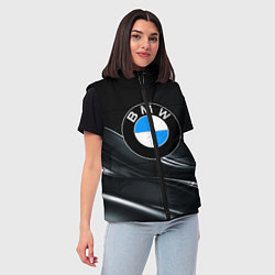 Женский жилет BMW, цвет: 3D-черный — фото 2
