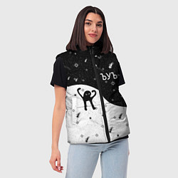 Женский жилет ЪУЪ, цвет: 3D-черный — фото 2