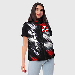 Женский жилет UMBRELLA CORPORATION, цвет: 3D-черный — фото 2