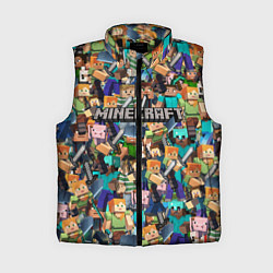 Женский жилет MINECRAFT ПЕРСОНАЖИ