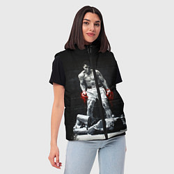 Женский жилет Muhammad Ali, цвет: 3D-черный — фото 2