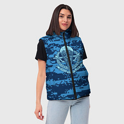Женский жилет ВДВ СССР, цвет: 3D-черный — фото 2