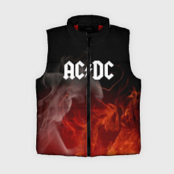 Женский жилет AC DC, цвет: 3D-красный