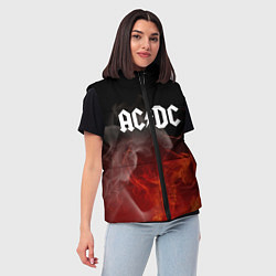Женский жилет AC DC, цвет: 3D-черный — фото 2