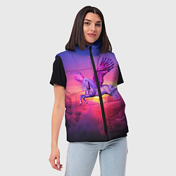 Женский жилет Dusk Sky Horse, цвет: 3D-красный — фото 2
