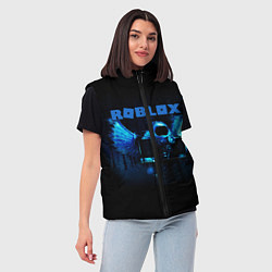Женский жилет ROBLOX, цвет: 3D-светло-серый — фото 2