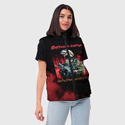 Женский жилет Внутренние войска, цвет: 3D-черный — фото 2