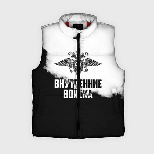 Женский жилет Внутренние Войска / 3D-Красный – фото 1