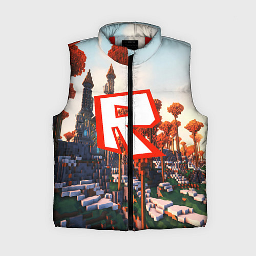 Женский жилет ROBLOX GAME / 3D-Красный – фото 1