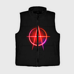 Женский жилет Анархия, цвет: 3D-черный