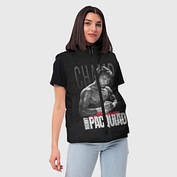 Женский жилет Manny Pacquiao, цвет: 3D-светло-серый — фото 2