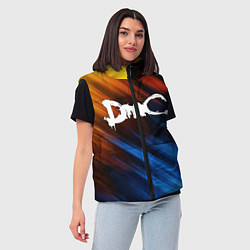 Женский жилет DEVIL MAY CRY DMC, цвет: 3D-светло-серый — фото 2