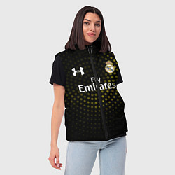 Женский жилет Real Madrid, цвет: 3D-светло-серый — фото 2