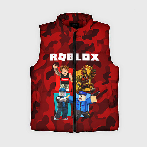 Женский жилет ROBLOX / 3D-Красный – фото 1