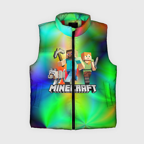 Женский жилет MINECRAFT / 3D-Красный – фото 1