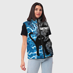 Женский жилет ЪУЪ FORTNITE, цвет: 3D-черный — фото 2