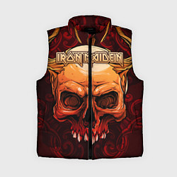 Женский жилет Iron Maiden, цвет: 3D-красный