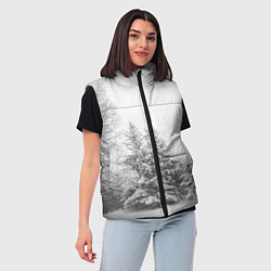 Женский жилет Winter Storm, цвет: 3D-красный — фото 2