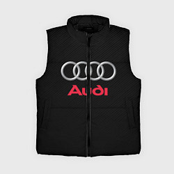 Женский жилет AUDI, цвет: 3D-черный