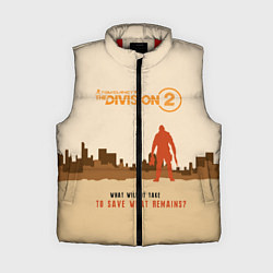 Женский жилет Tom Clancy's The Division 2, цвет: 3D-красный