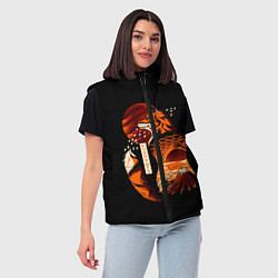 Женский жилет JAPAN FOX, цвет: 3D-красный — фото 2