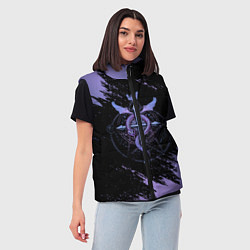 Женский жилет Стальной алхимик, цвет: 3D-черный — фото 2