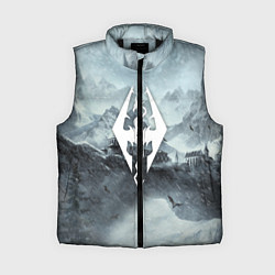 Женский жилет THE ELDER SCROLLS, цвет: 3D-черный