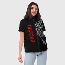 Женский жилет Россия, цвет: 3D-красный — фото 2