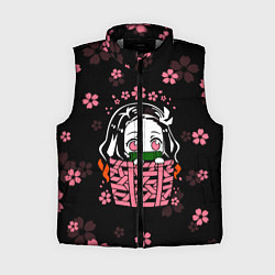 Женский жилет KIMETSU NO YAIBA, цвет: 3D-светло-серый