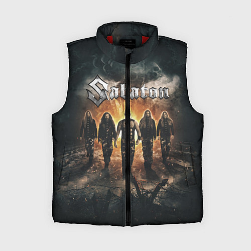 Женский жилет Sabaton Band / 3D-Красный – фото 1