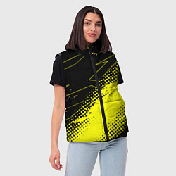 Женский жилет Bona Fide Одежда для фитнеcа, цвет: 3D-черный — фото 2