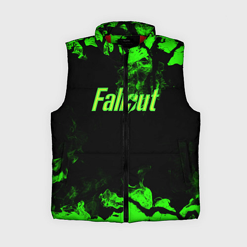 Женский жилет FALLOUT / 3D-Красный – фото 1