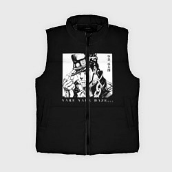 Женский жилет Невероятные приключения джоджо, цвет: 3D-черный