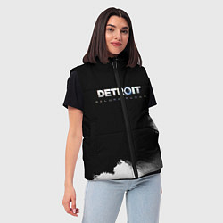 Женский жилет Detroit:Become Human, цвет: 3D-черный — фото 2