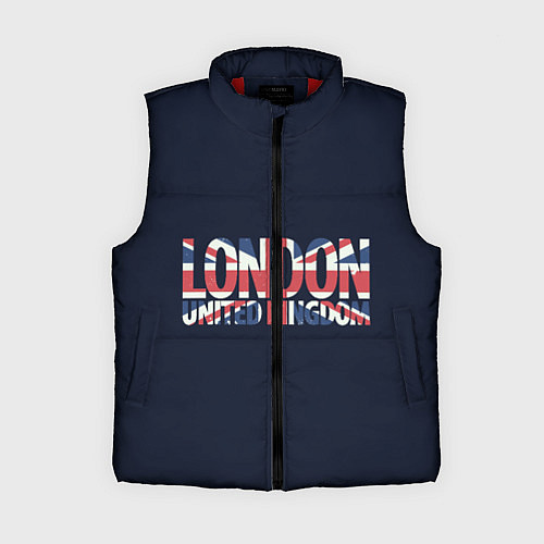 Женский жилет Лондон / 3D-Красный – фото 1