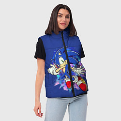 Женский жилет Sonic, цвет: 3D-черный — фото 2
