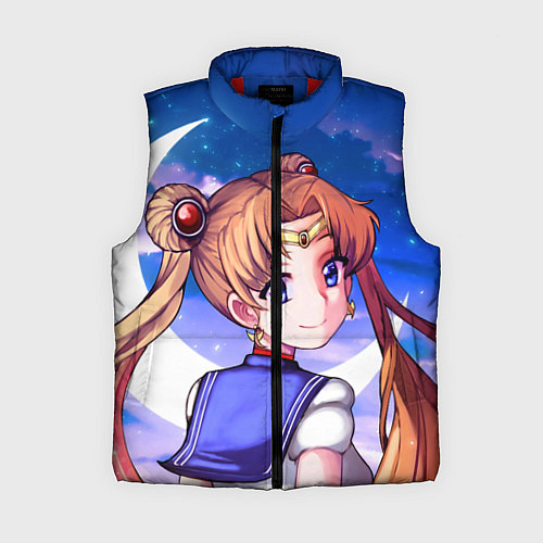 Женский жилет SAILOR MOON / 3D-Красный – фото 1