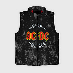 Женский жилет ACDC, цвет: 3D-красный