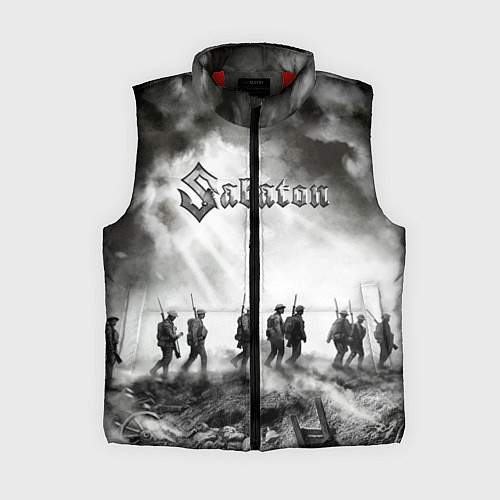 Женский жилет Sabaton / 3D-Красный – фото 1