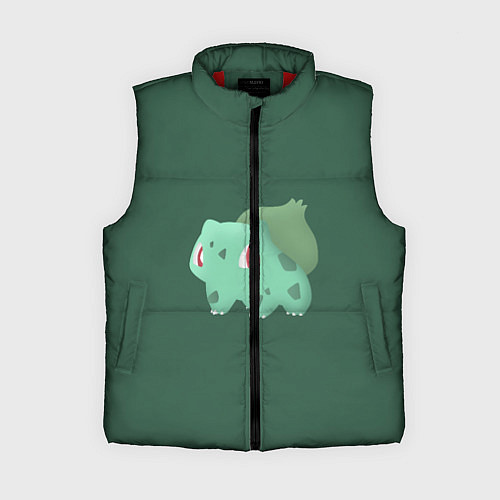 Женский жилет Pokemon Bulbasaur / 3D-Красный – фото 1