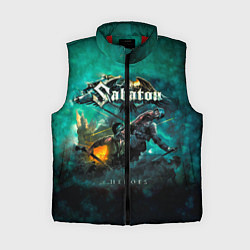 Женский жилет Sabaton, цвет: 3D-красный