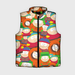 Женский жилет ЮЖНЫЙ ПАРК, цвет: 3D-черный