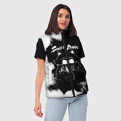 Женский жилет Южный Парк, цвет: 3D-светло-серый — фото 2