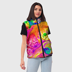 Женский жилет TIE DYE, цвет: 3D-красный — фото 2