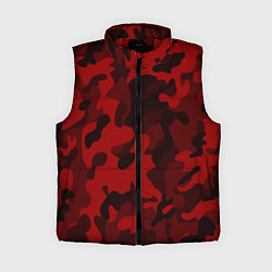Женский жилет RED MILITARY, цвет: 3D-красный