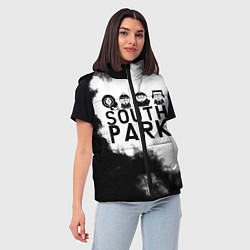 Женский жилет South Park, цвет: 3D-светло-серый — фото 2