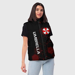 Женский жилет UMBRELLA CORP, цвет: 3D-красный — фото 2