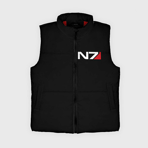 Женский жилет MASS EFFECT N7 / 3D-Красный – фото 1