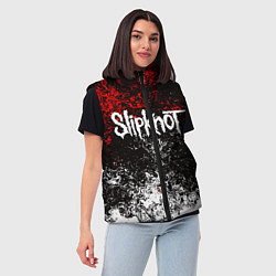 Женский жилет SLIPKNOT, цвет: 3D-черный — фото 2